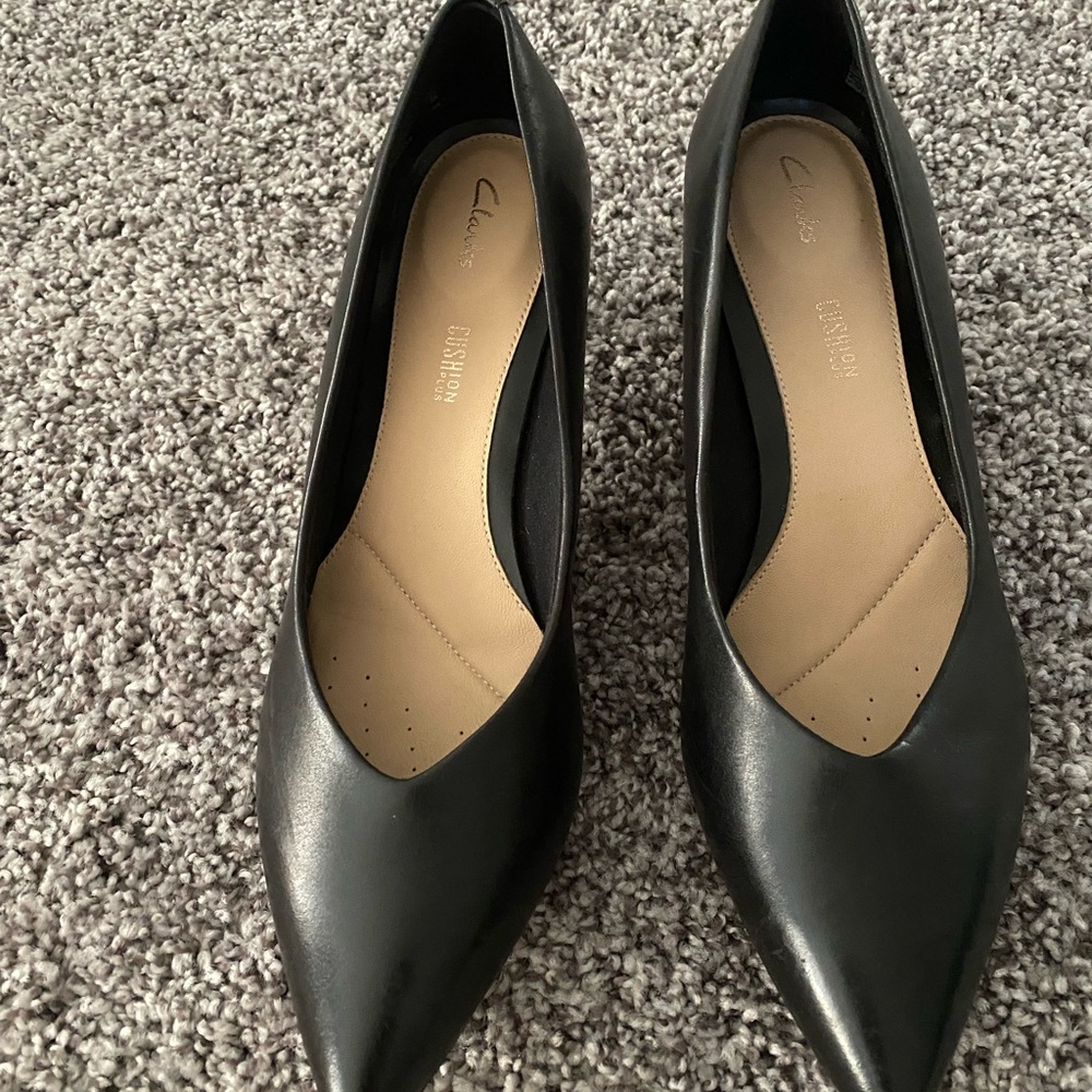 Clarks Black Pumps